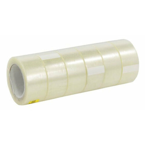 Клейкая лента упаковочная Silwerhof прозрачная шир48мм дл66м 43мкм полипропилен 820₽