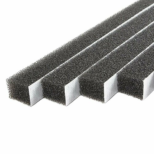 Уплотнитель самоклеющийся универсальный ППУ 20x40 мм 2 м