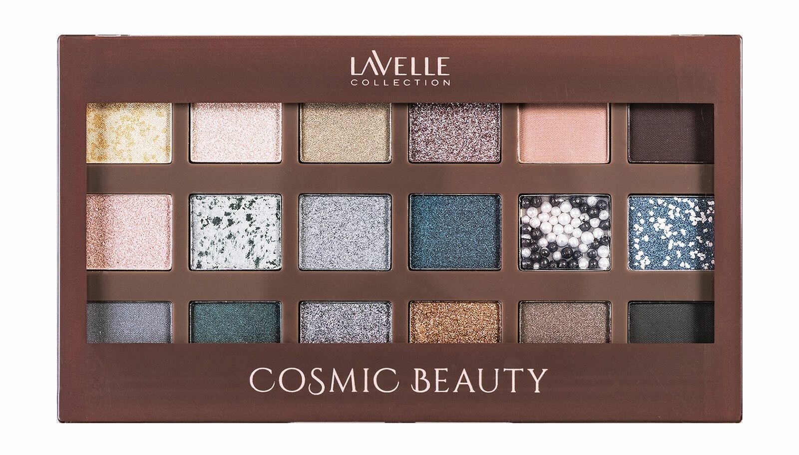 Палетка теней для век 3 stardust Lavelle Collection Cosmic Beauty Palette