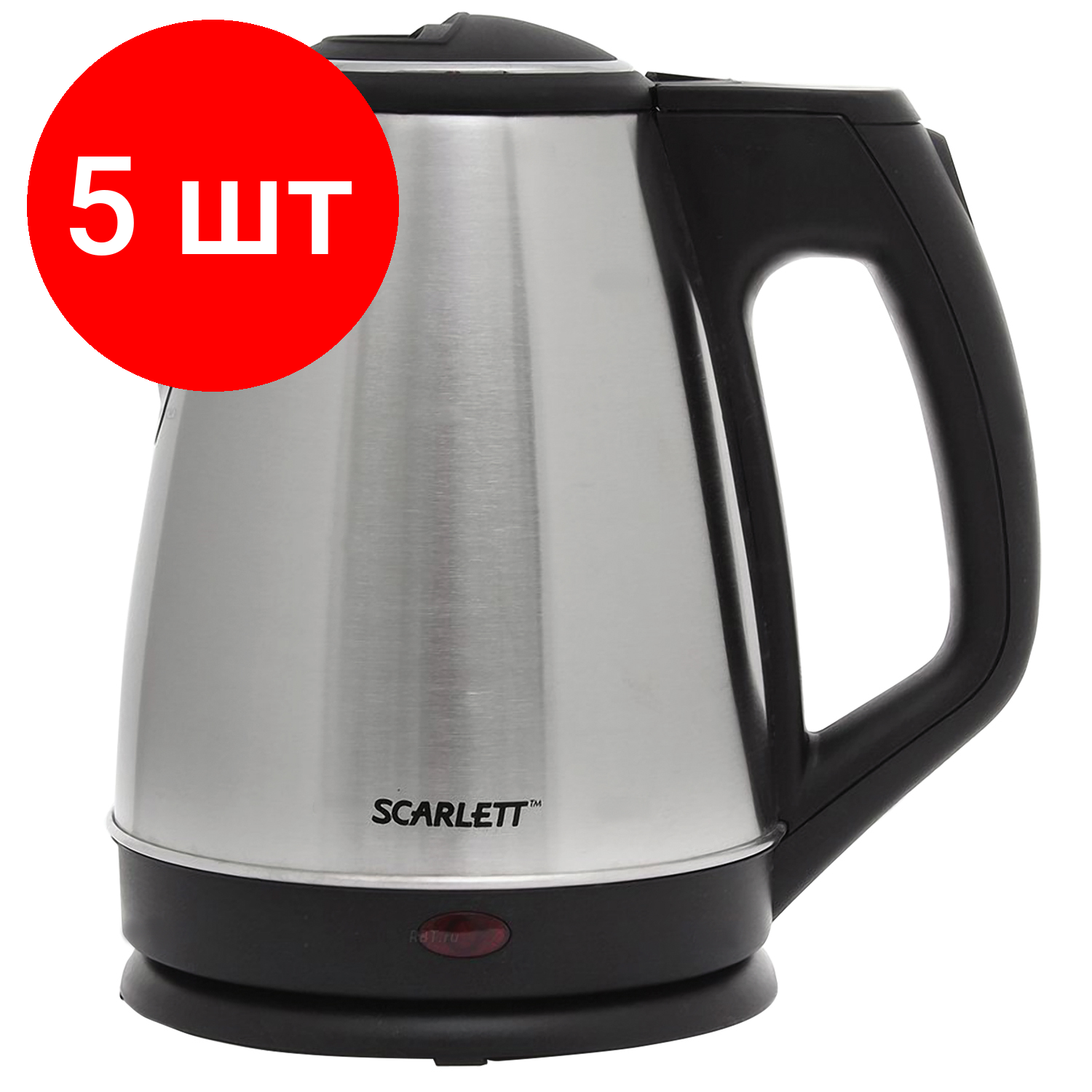 Комплект 5 штук, Чайник Scarlett SC - EK21S25, 1.5л