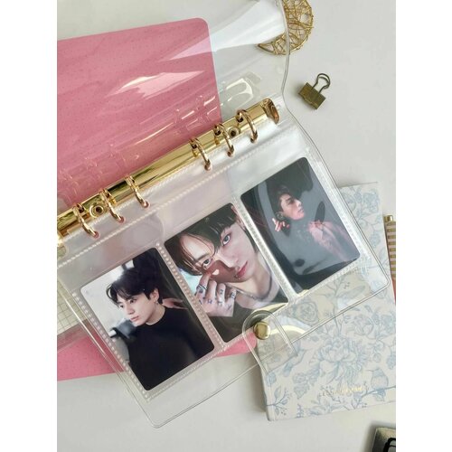 Биндер для хранения к-поп карт и фотографий на 80 карт 699₽