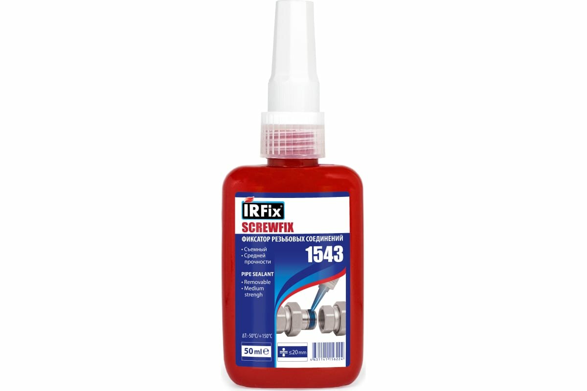 Анаэробный герметик IRFIX SCREWFIX 1543 50 мл 20078