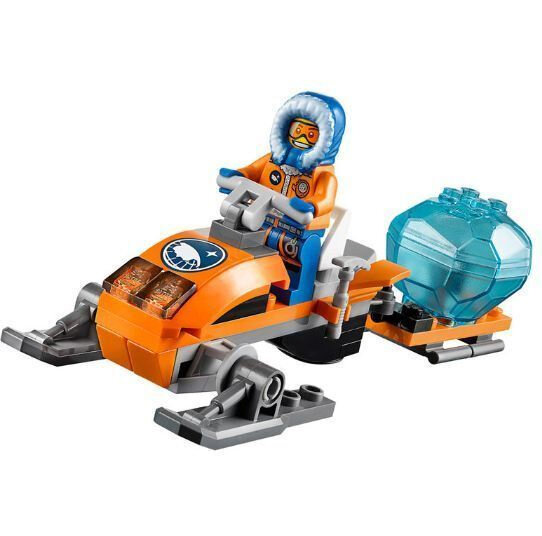 Конструктор совместимый с лего урбан / Арктический снегоход / 50 дет.