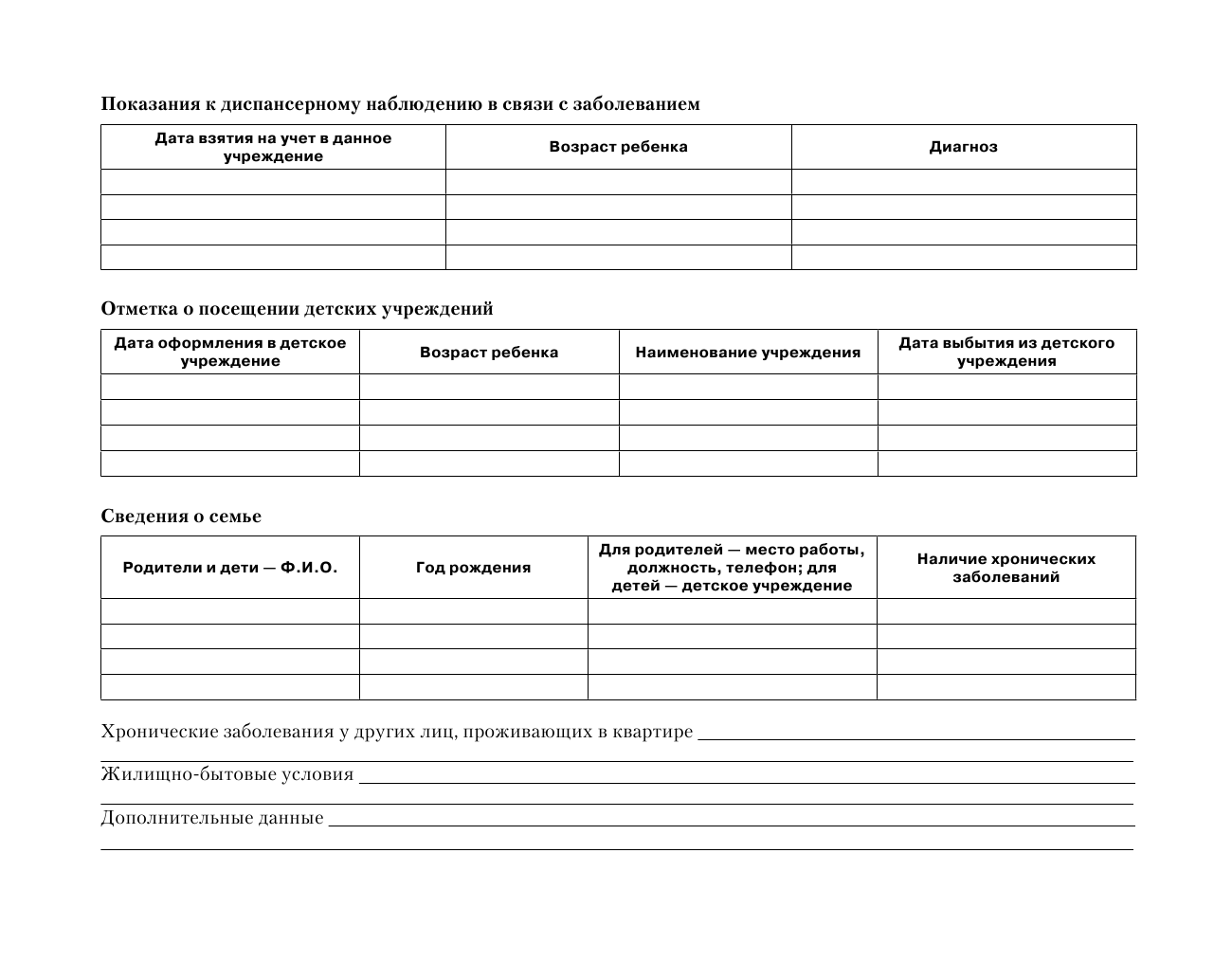 История развития ребенка. Форма 112/у (лиса и единорог) - фото №4