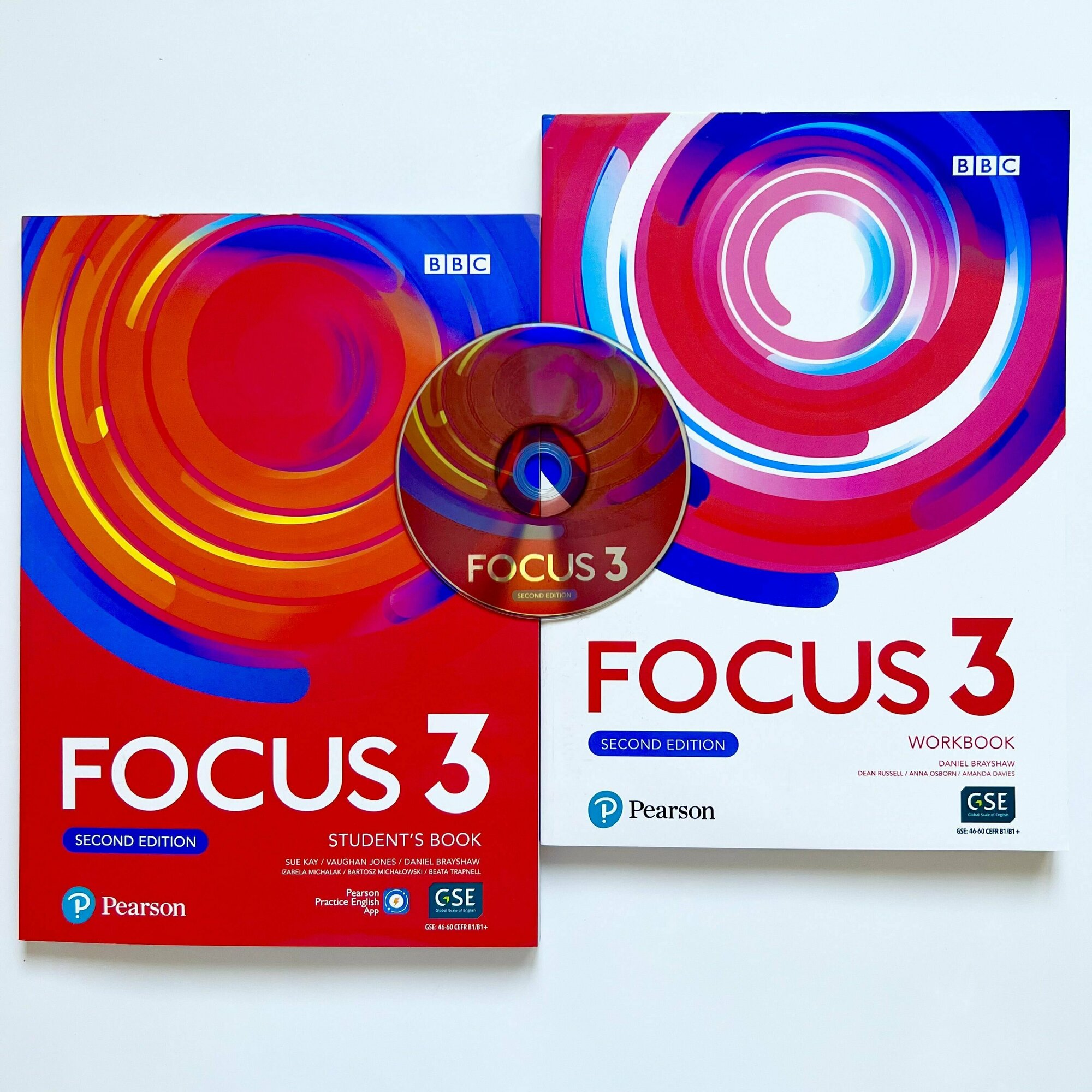 Focus 3 учебник и рабочая тетрадь комплект, Student's Book + Workbook + CD (second edition)