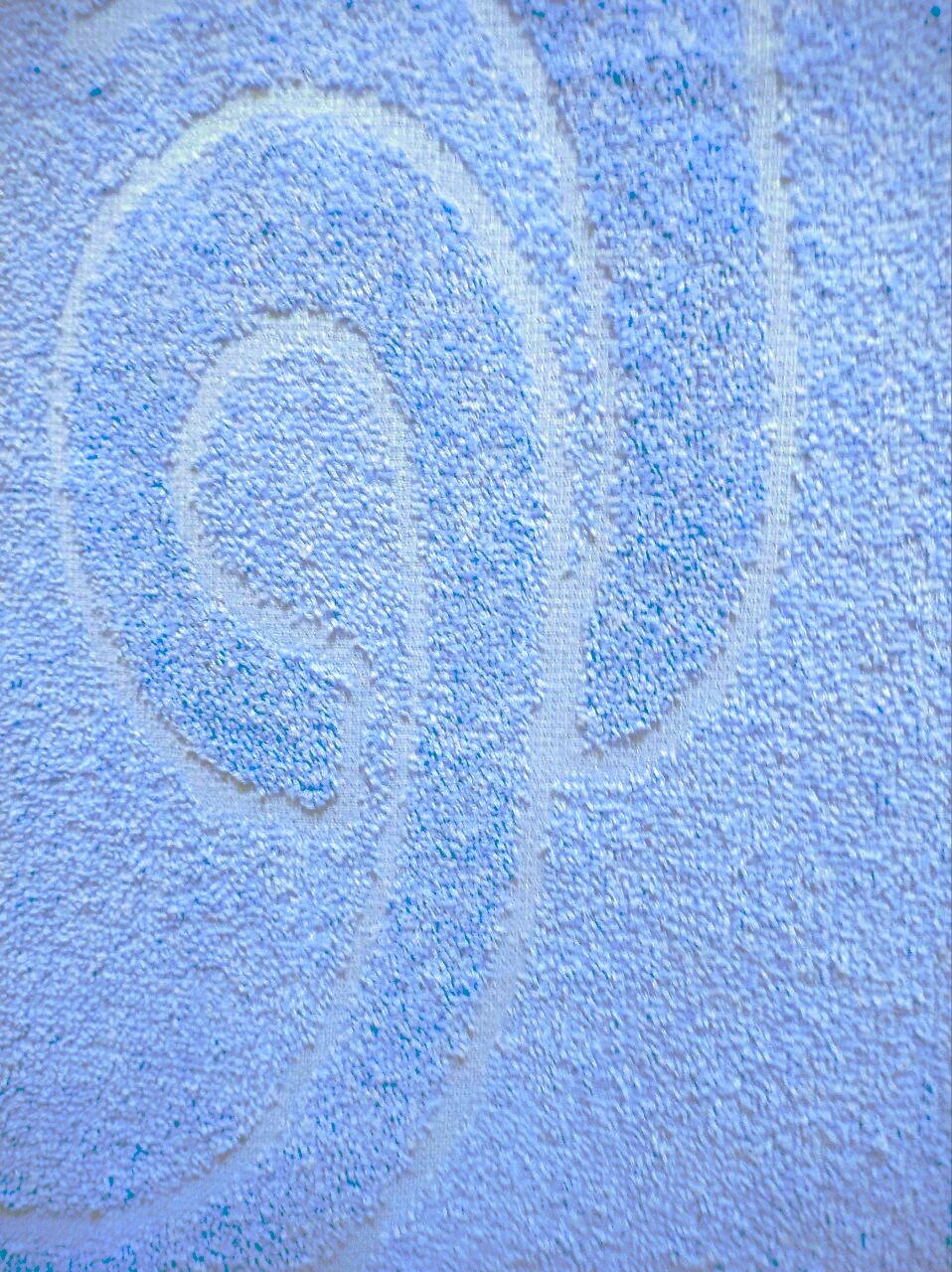 Полотенце банное махровое "Дракон" голубой 70х130 см - фотография № 4