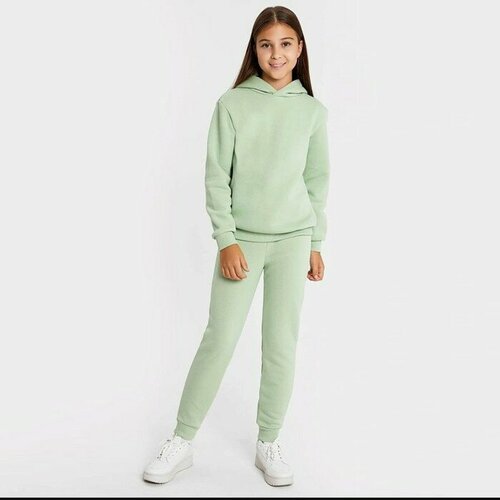 Комплект одежды MARK FORMELLE, размер 36/128, зеленый брюки для девочки цвет светло серый рост 134