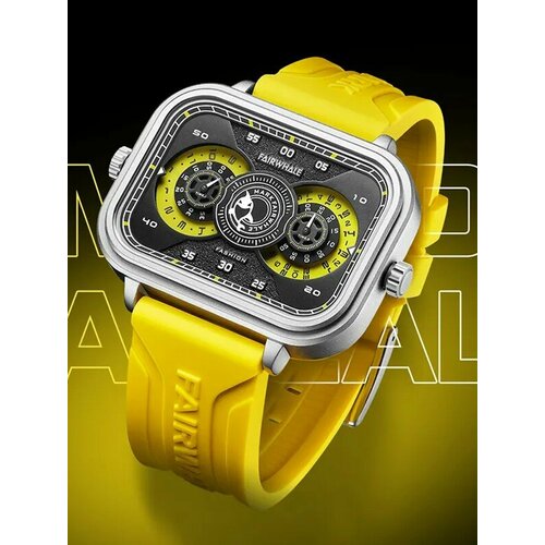 Наручные часы FAIRWHALE FW5760R3YELLOW, желтый, черный