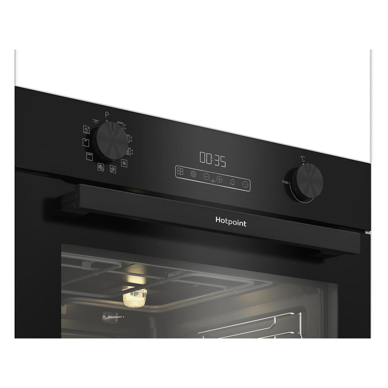 Электрический духовой шкаф Hotpoint FE8 824 H BL - фотография № 4