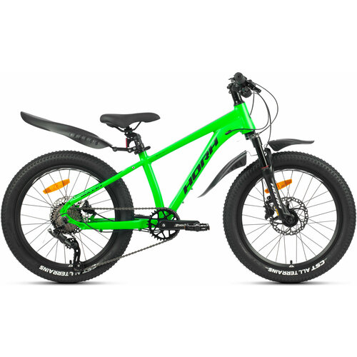 Велосипед HORH BULLET BHDAR 2.0 20" (2023) Green-Black-White