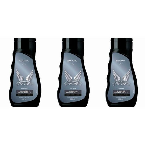Jean Marc Шампунь-гель для душа Vittoriale, 300 мл, 3 уп