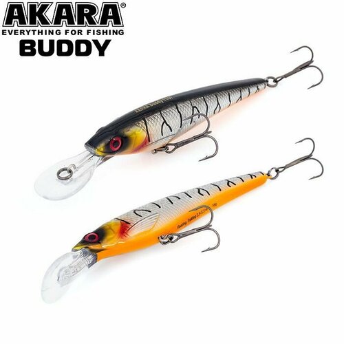 Воблер Akara Buddy 85F 9гр. A130 воблер akara buddy 85f цвет a83 8 см 9 г