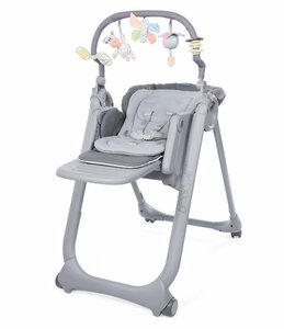 Стульчик для кормления Chicco Polly Magic Relax graphite