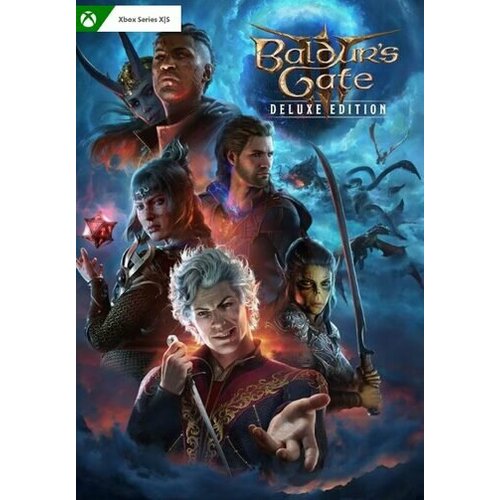 Игра Baldur's Gate 3 Deluxe-Edition для Xbox Series X|S, Русский перевод, электронный ключ