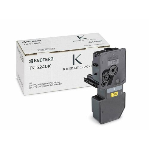 Тонер-картридж для лазерного принтера KYOCERA TK-5240K 1T02R70NL0 9630₽