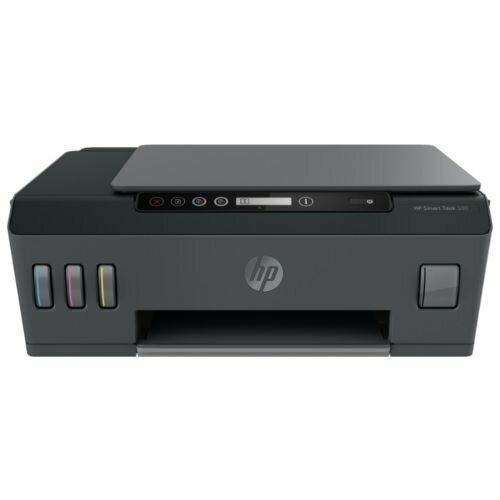 МФУ струйное HP Smart Tank 500, цветной, 1200x1200 dpi, A4, USB, выход 30 листов, (4SR29A), черный