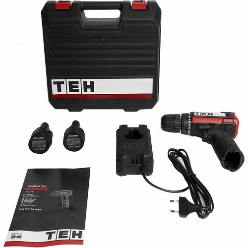 Дрель шуруповерт аккумуляторная TEH TDL212 12V 514000₽