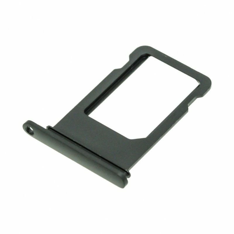 Держатель сим карты (SIM) для Apple iPhone 7 Plus черный