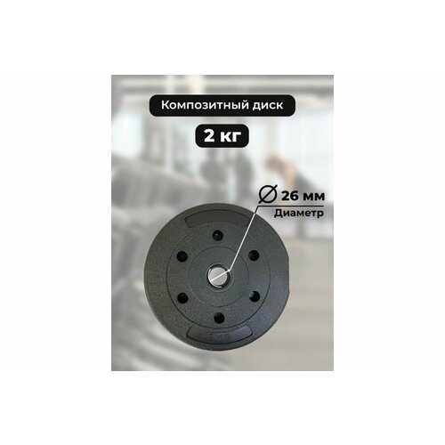 фото Пластиковый диск barfits d26 2кг 1181160633