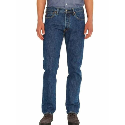 Джинсы классические Levi's, размер 31/32, синий