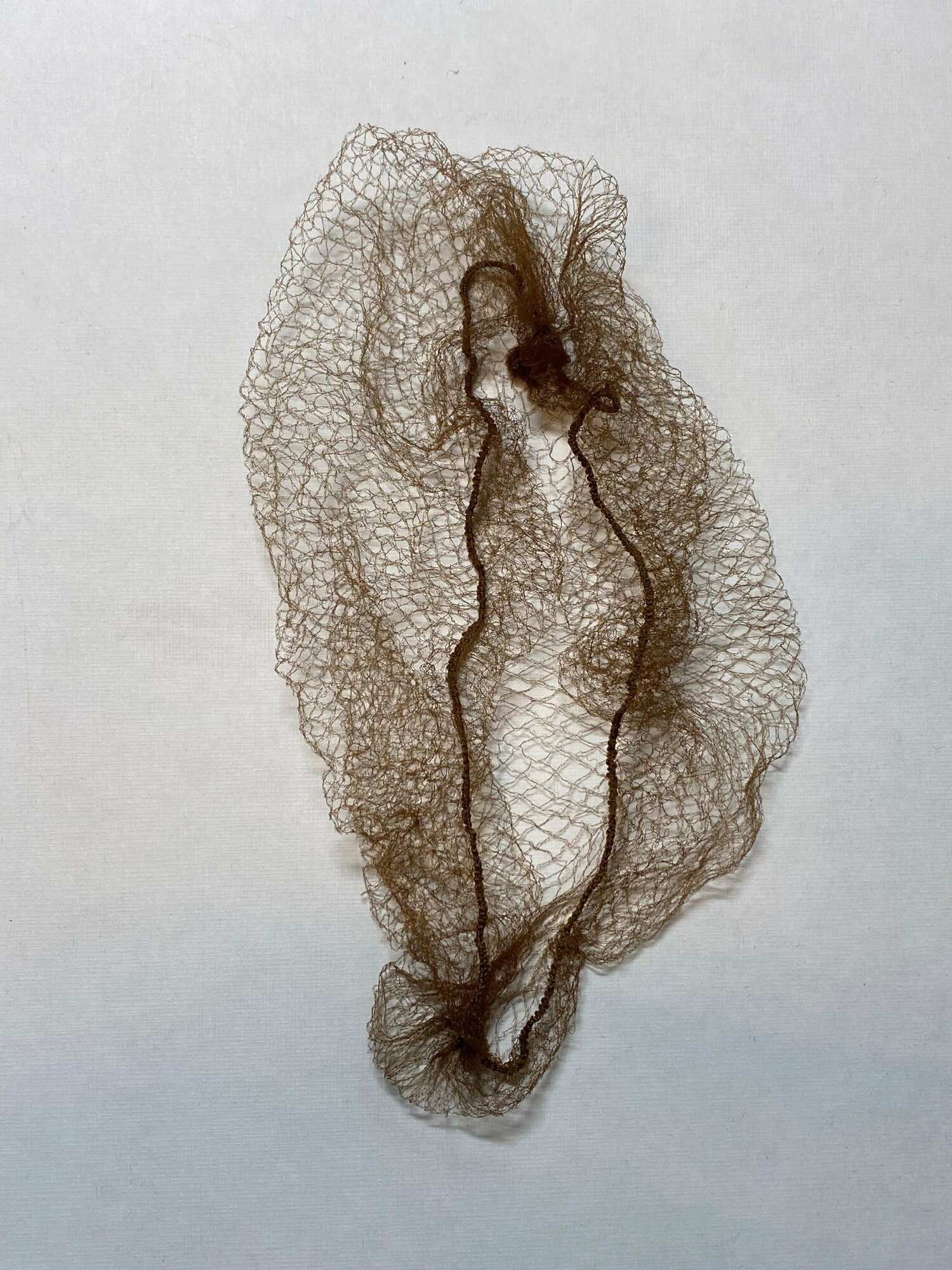 Набор сеток для волос, 10 штук, коричневые, эластичные, незаметные — фото 1