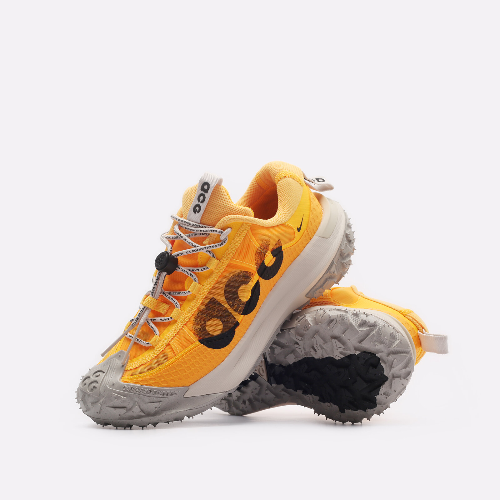 Кроссовки NIKE ACG Mountain Fly Low 2, размер 8 US 41 EUR 26 CM, желтый — фото 1