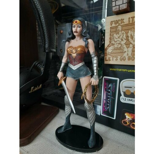 коллекционная фигурка чудо женщина 1 wonder woman супергерой superhero dc комикс Чудо-женщина Wonder Woman DC коллекционная фигурка 20 см