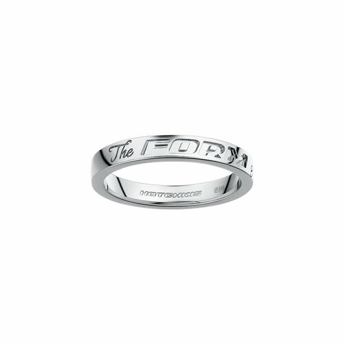 Кольцо обручальное Hotchkis Jewelry, белое золото, 585 проба, бриллиант, размер 16.5