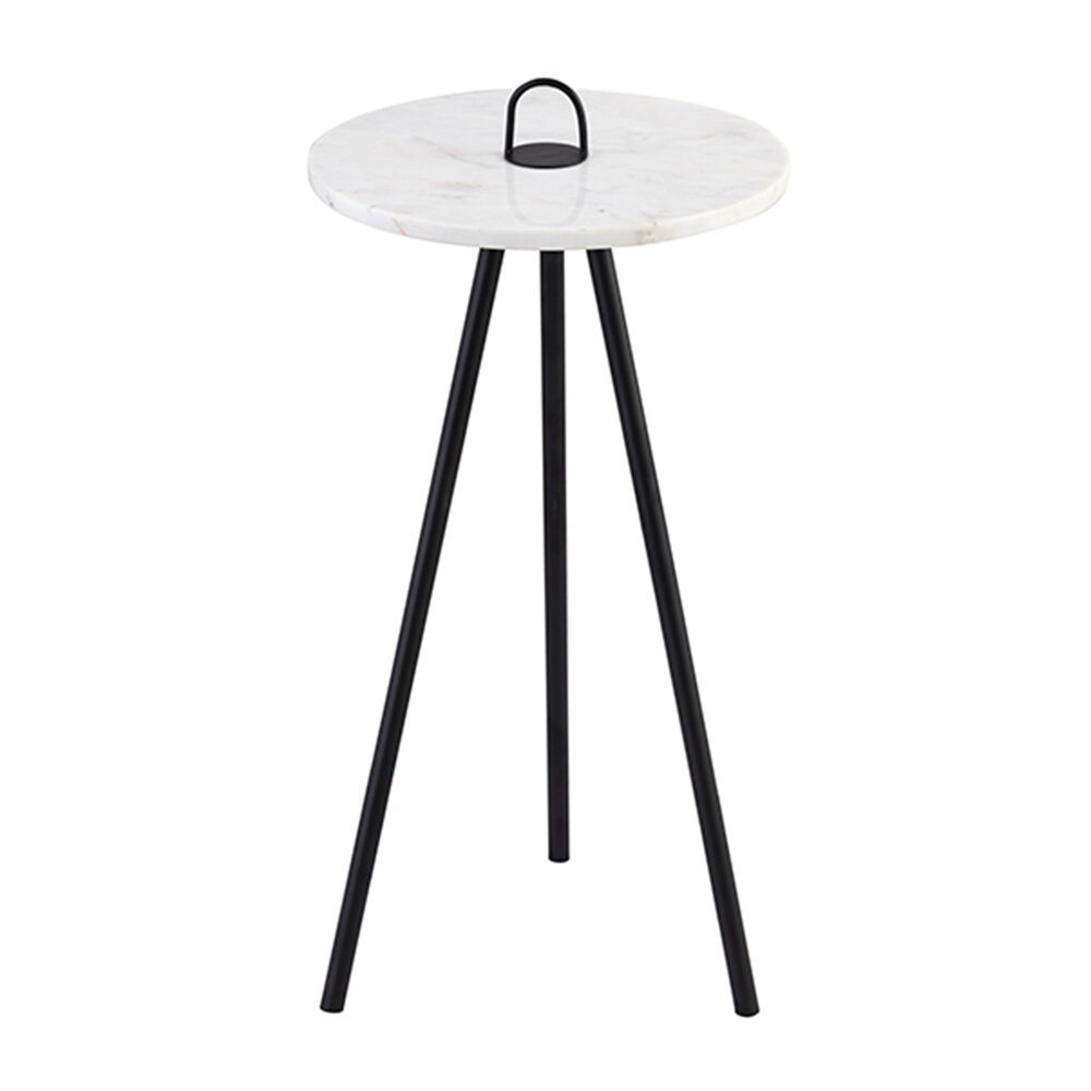 фото Приставной стол 30х30х60 см Roomers белый