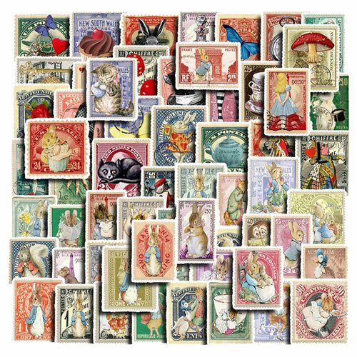 Наклейки марки 