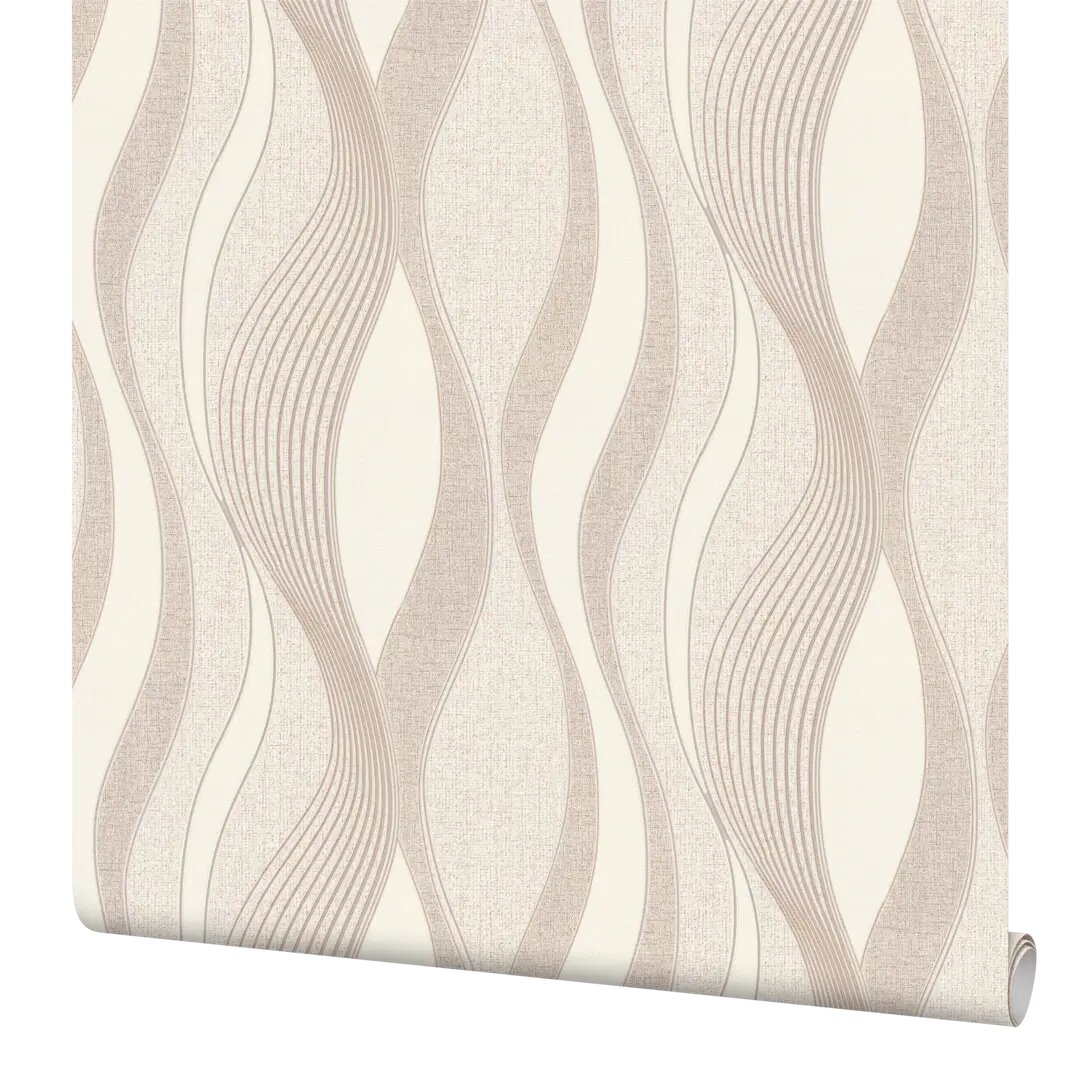 фото Обои флизелиновые Family Maris бежевые 1.06 м FM31084-21