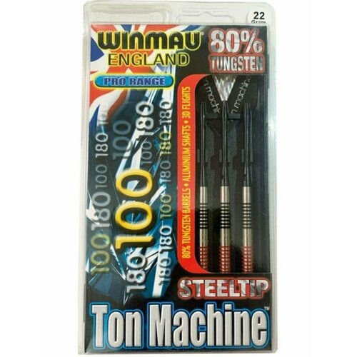 Дротики Winmau Ton Machine steeltip (24 gramm)
