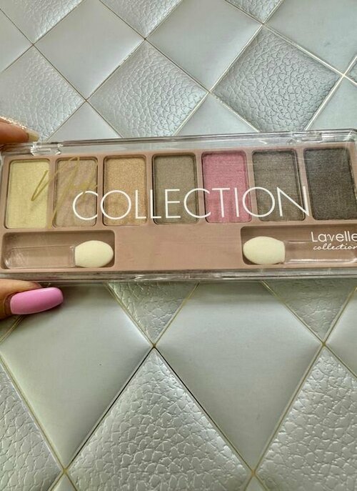 Lavelle Collection Тени для век NUDE, тон 02 классический нюд с шиммером