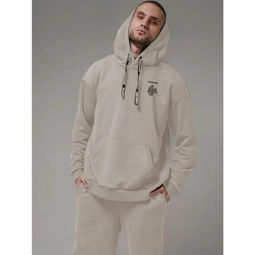 фото Худи puncher, размер 54, серый