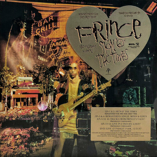виниловая пластинка prince sign o the times colour 180 gr 2 lp Виниловая пластинка Prince - Sign O The Times (Super Deluxe Edition). 14 LP