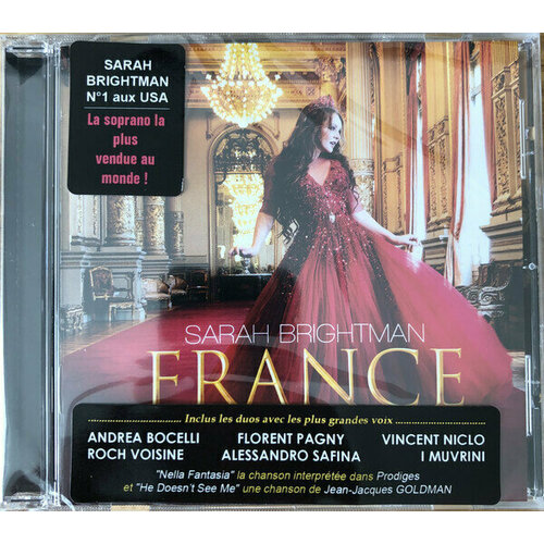 Sarah Brightman - France. 1 CD позолоченное ожерелье оливия грин dime que me quieres