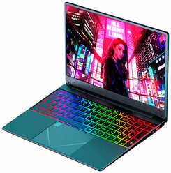 15,6 ноутбук RGB Intel Celeron N95 (3.4 GHz, 4 ядра), RAM 8 GB, SSD 512 GB, Intel UHD Graphics, Windows 10 Pro