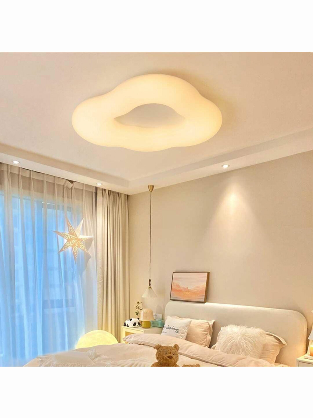 Умный потолочный светильник Xiaomi HuiZuo Donut Smart Ceiling Lamp 32W - фотография № 2