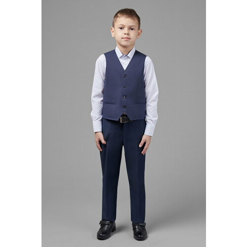 фото Жилет van cliff, размер 128-60, синий