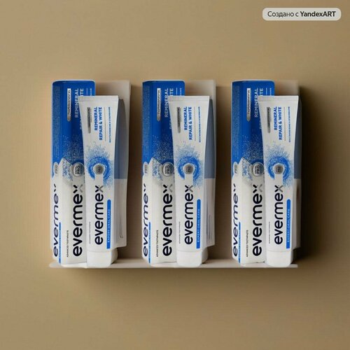 Evermex Зубная паста Remineral Repair&White 75 мл*3 шт