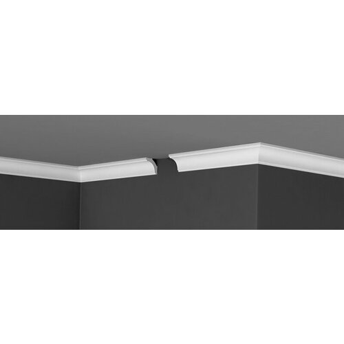 плинтус потолочный полистирол для натяжного потолка де багет п 01 50 50 белый 50x50x2000 мм Плинтус потолочный Де-Багет П 05 35/35 мм. 35 шт.
