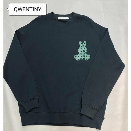 Толстовка QWENTINY, размер 3Xl, черный