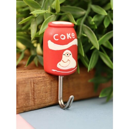 Крючок на липучке Coke red 231₽