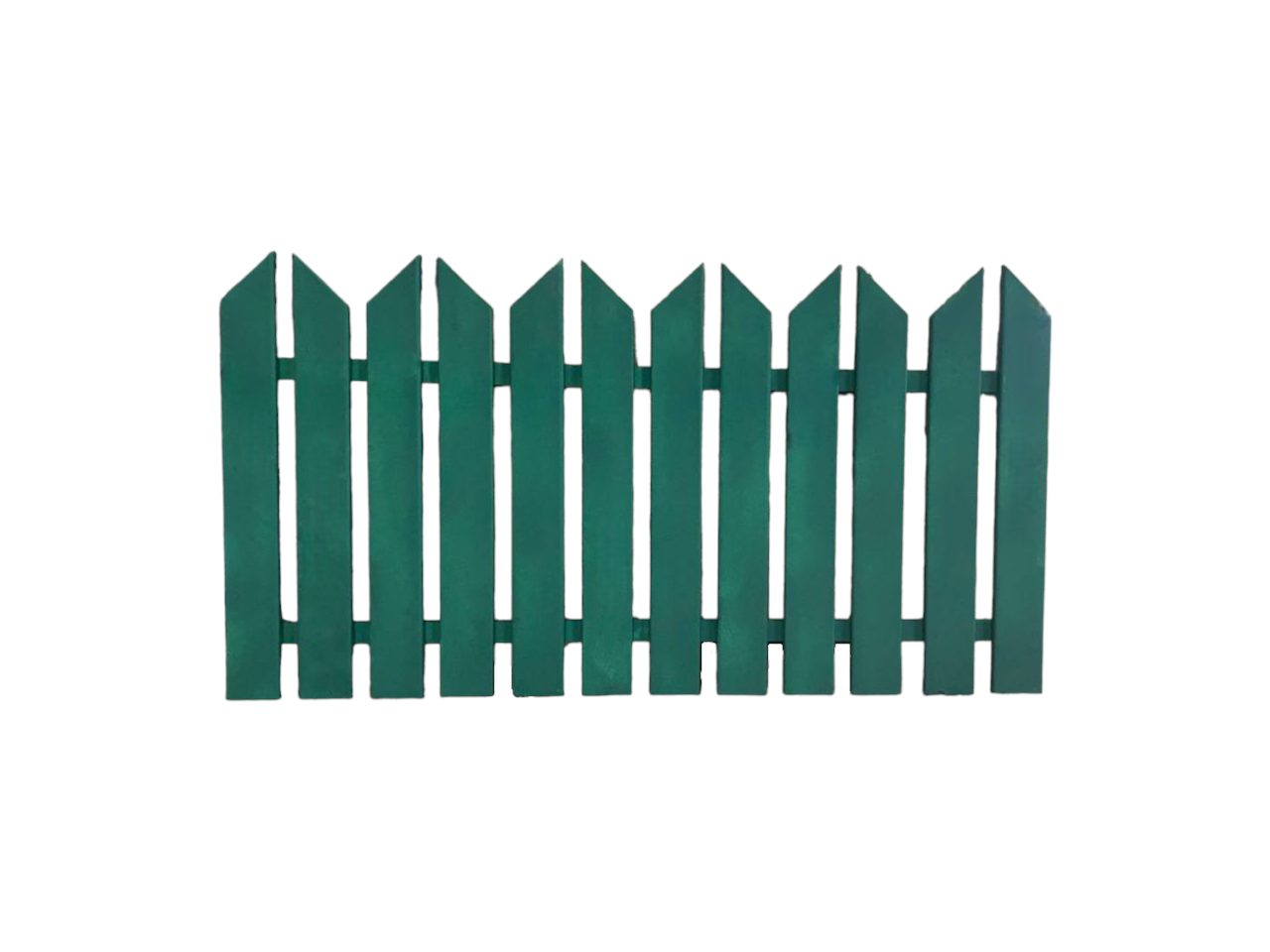Забор из массива хвои, зеленый (148х78 см)