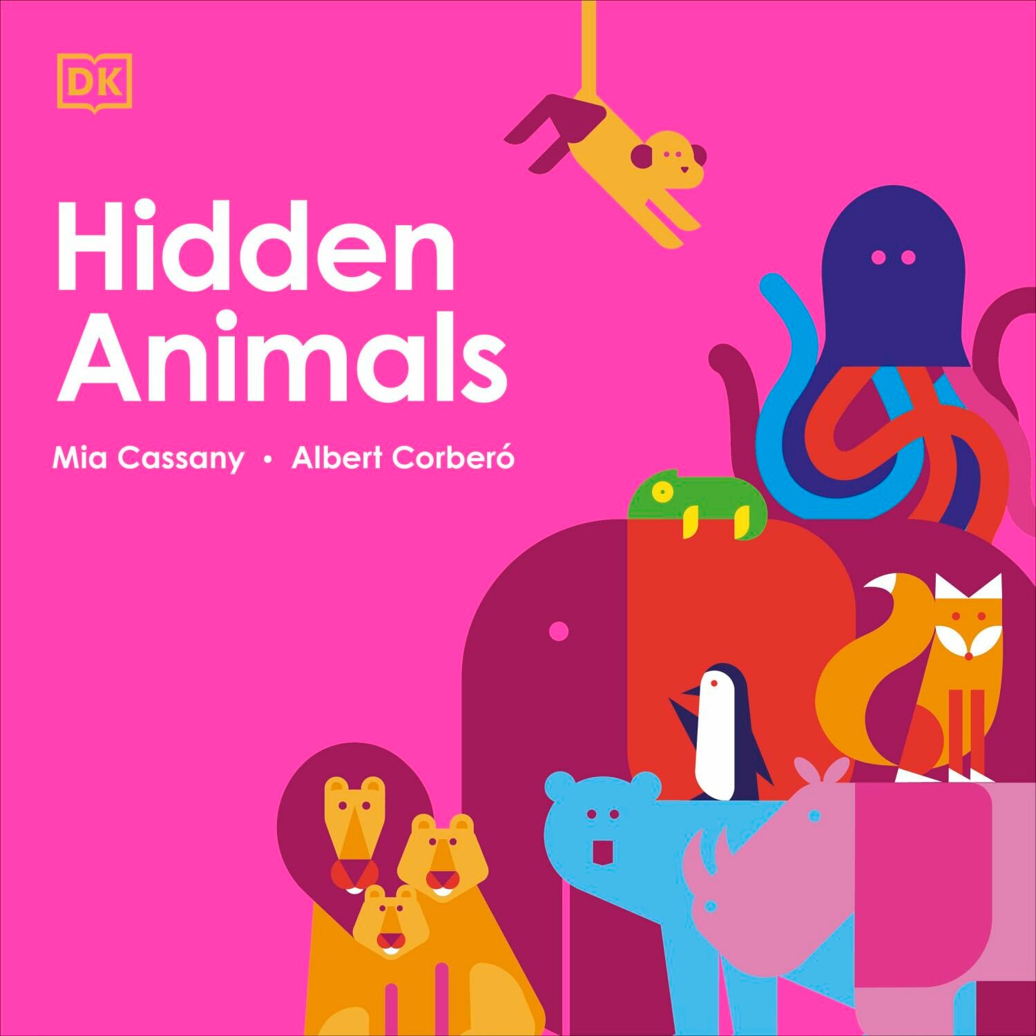 Hidden Animals / Cassany Mia / Книга на Английском