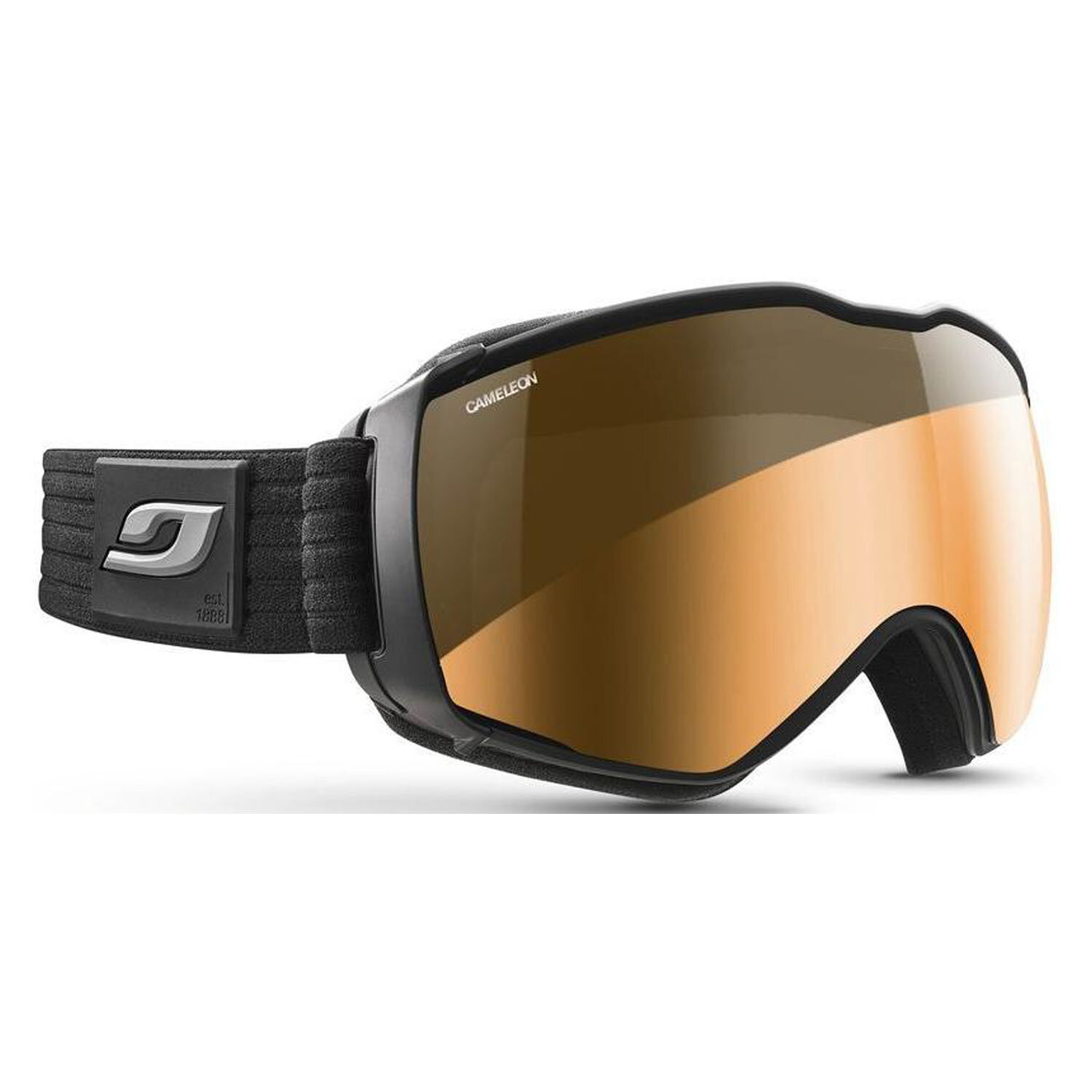 Очки горнолыжные Julbo Aerospace Otg Black-Reactiv 2-4 Polarized Flash Silver (US: XL)