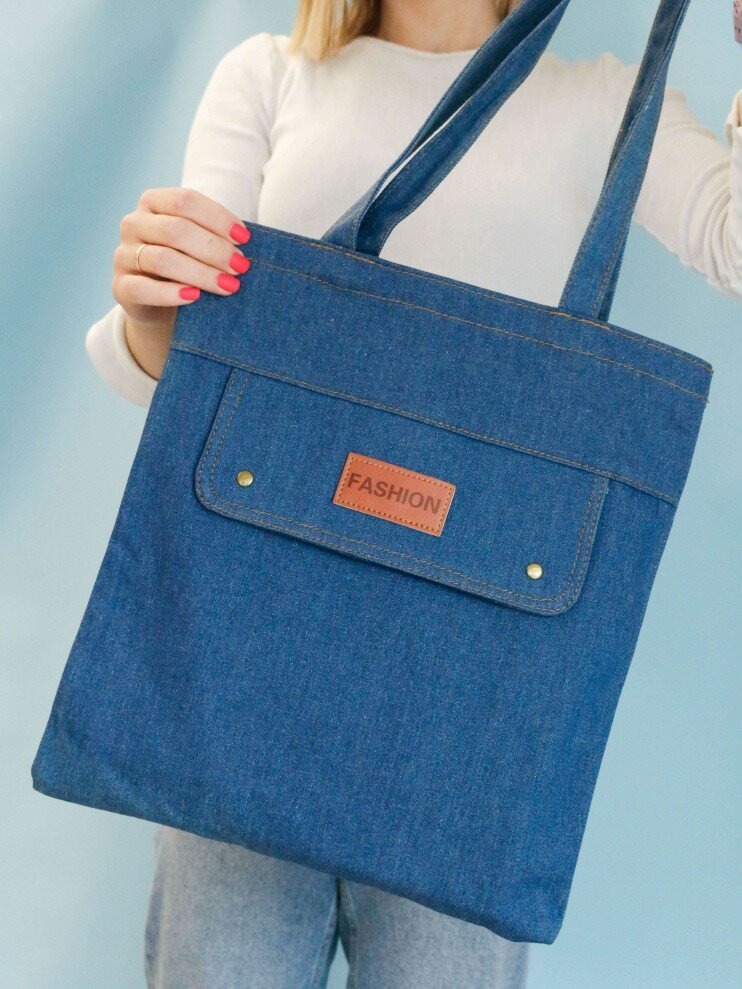 фото Сумка шоппер "Fashion", blue
