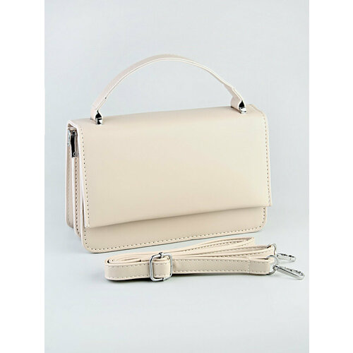 фото Сумка кросс-боди lotoc r1zenbag, фактура гладкая, хаки