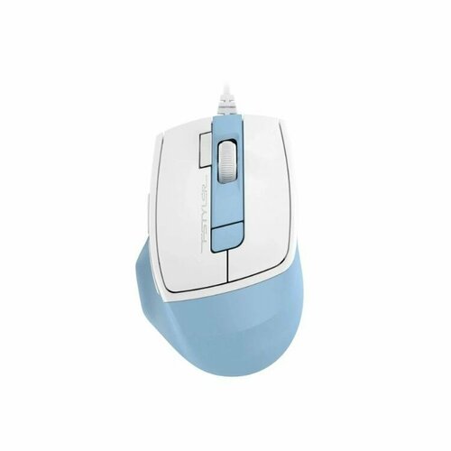Мышь A4Tech Fstyler FM45S Air голубойбелый оптическая 2400dpi silent USB 7but 200900₽