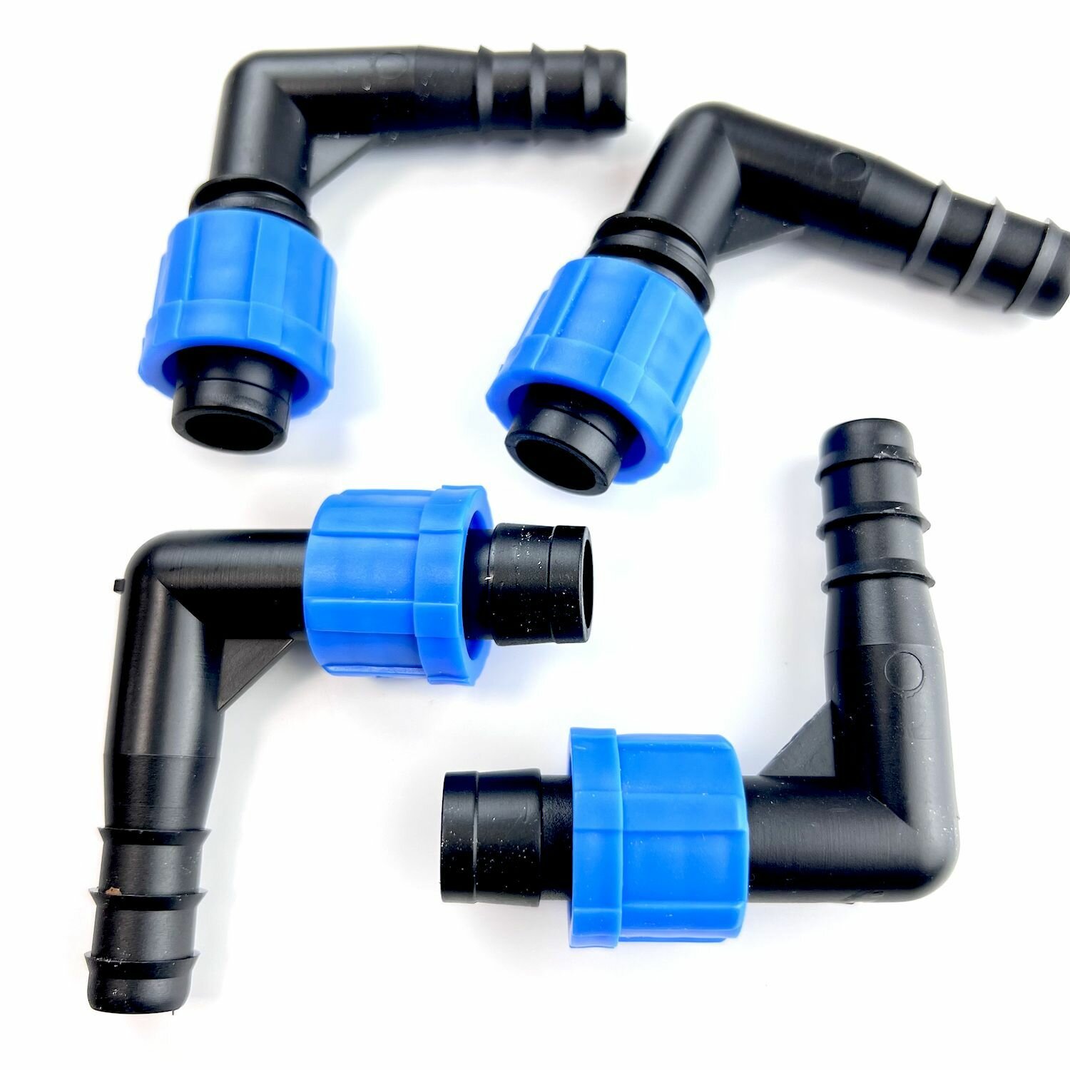 фото Угол Профитт переходной с трубки 16 мм на капельную ленту 16 мм - 4 шт.